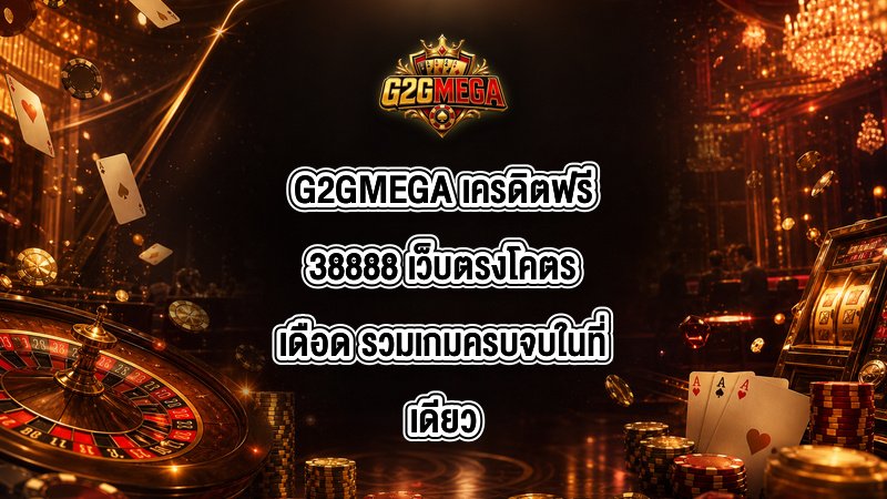 G2GMEGA เครดิตฟรี38888